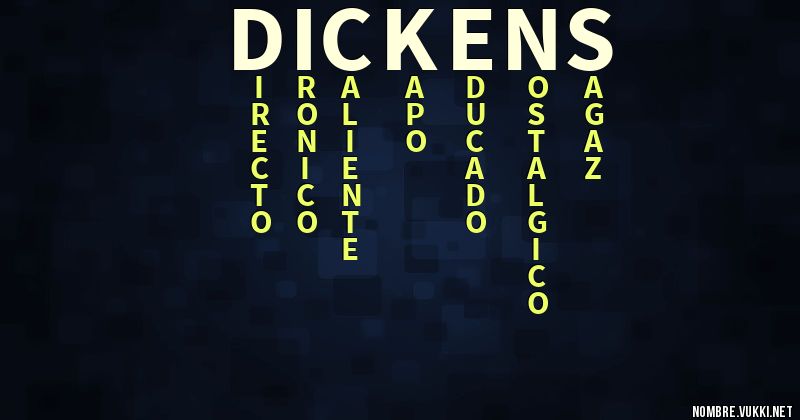 Acróstico dickens