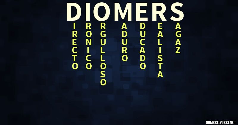 Acróstico diomers