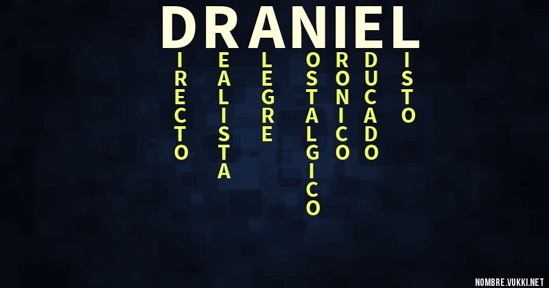 Acróstico draniel