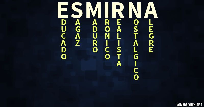 Acróstico esmirna