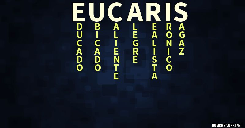 Acróstico eucaris