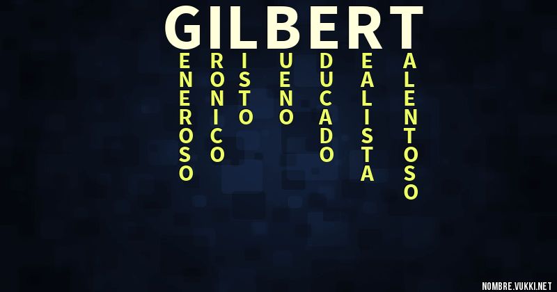 Acróstico gilbert