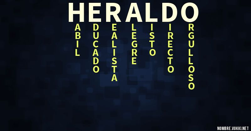 Acróstico heraldo