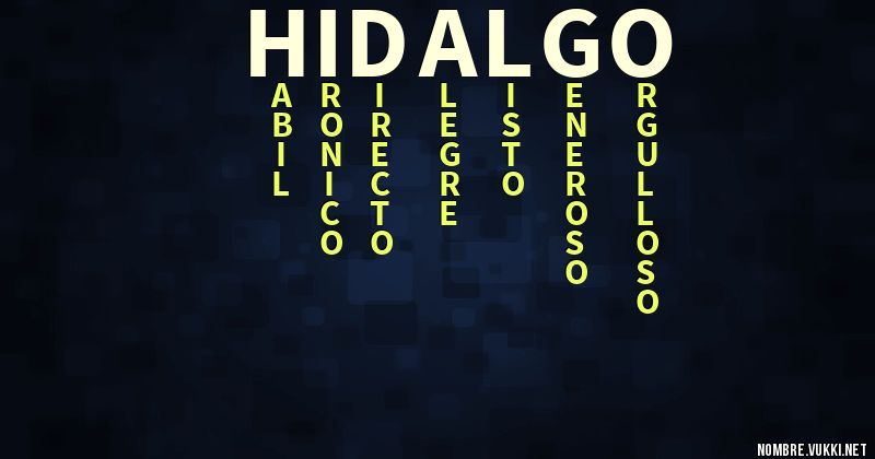 Acróstico hidalgo