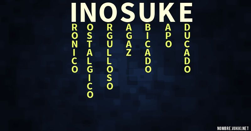 Acróstico inosuke