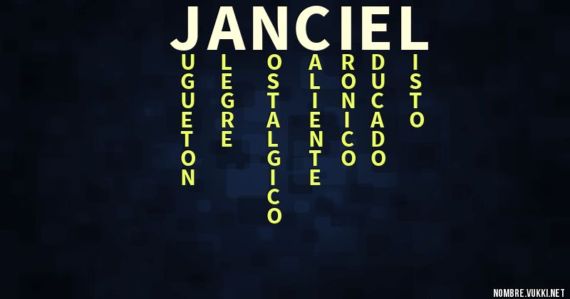 Acróstico janciel