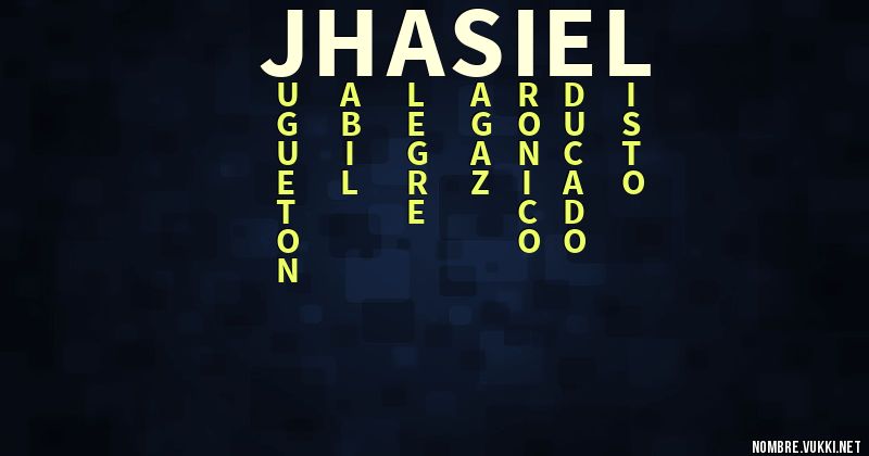 Acróstico jhasiel