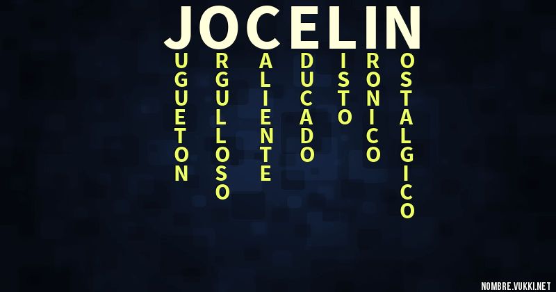 Acróstico jocelin