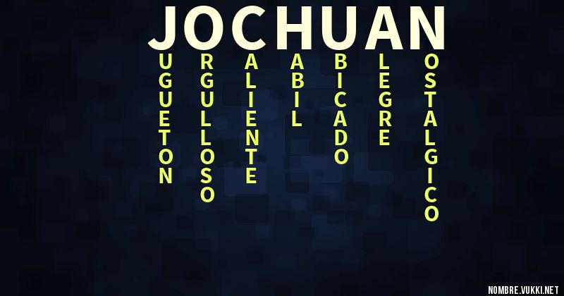Acróstico jochuan