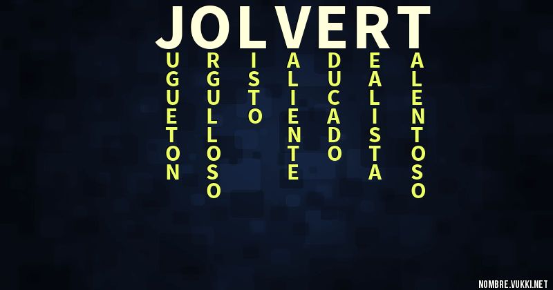 Acróstico jolvert