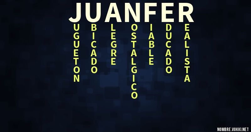 Acróstico juanfer