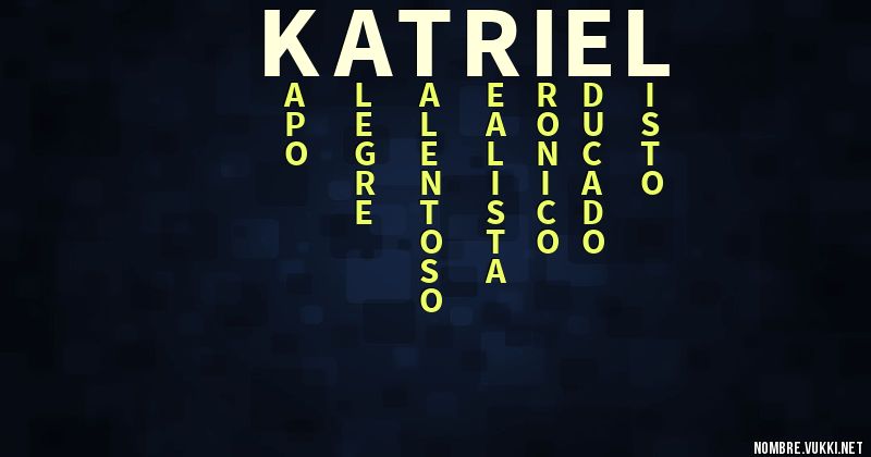 Acróstico katriel