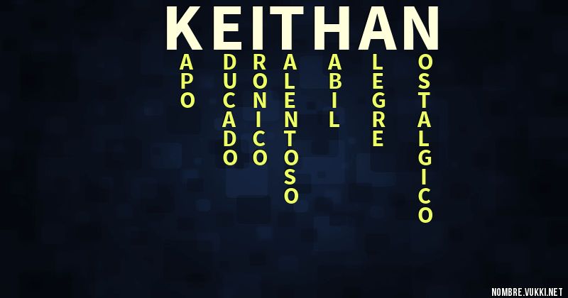 Acróstico keithan