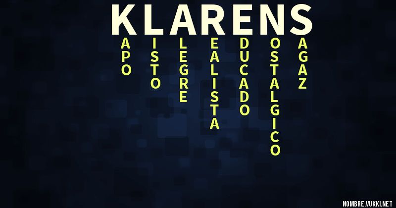 Acróstico klarens