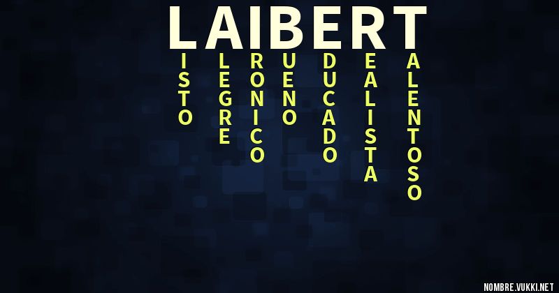 Acróstico laibert