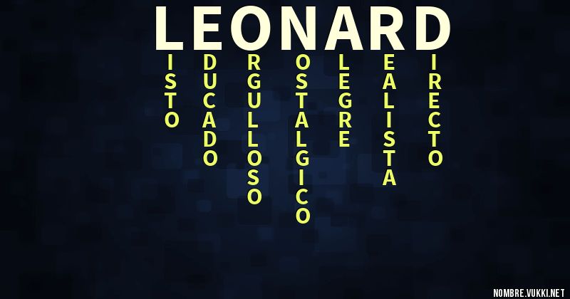 Acróstico leonard