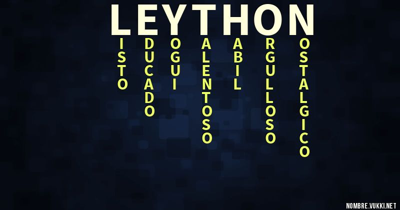 Acróstico leython