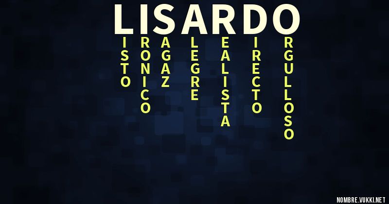Acróstico lisardo