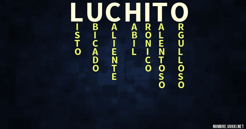 Acróstico luchito