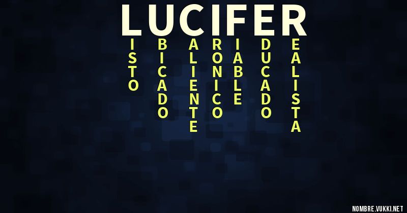 Acróstico lucifer