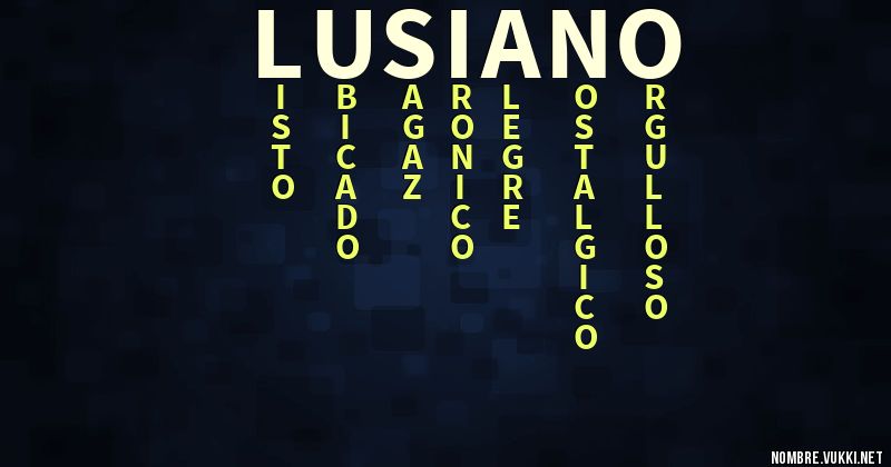 Acróstico lusiano