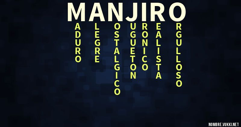 Acróstico manjiro