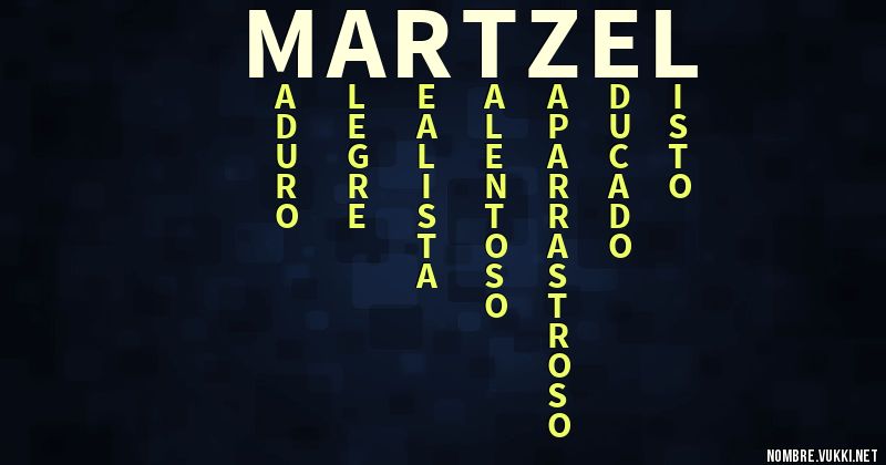 Acróstico martzel