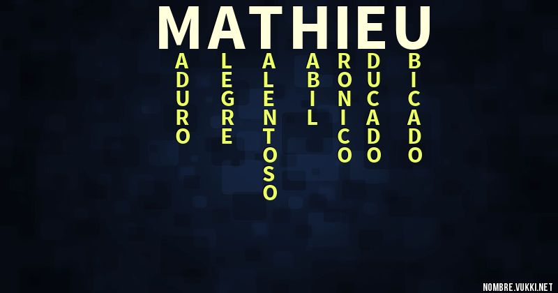 Acróstico mathieu