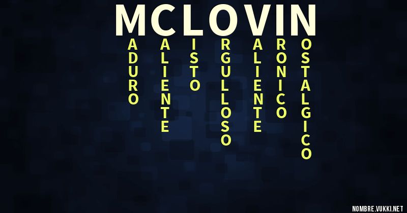 Acróstico mc.lovin