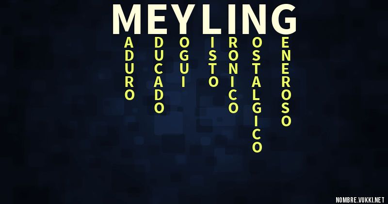 Acróstico meyling