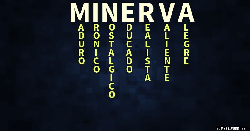 Acróstico minerva