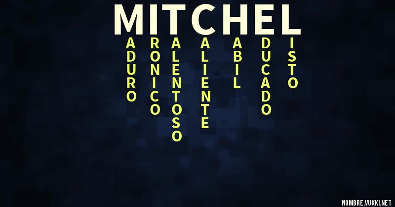 Acróstico mitchel