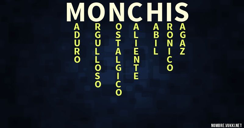 Acróstico monchis