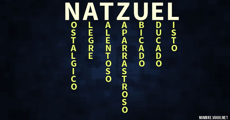 Acróstico natzuel