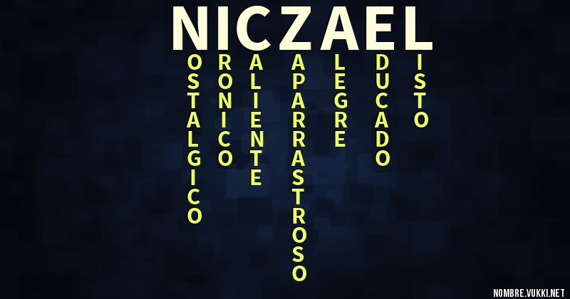 Acróstico niczael