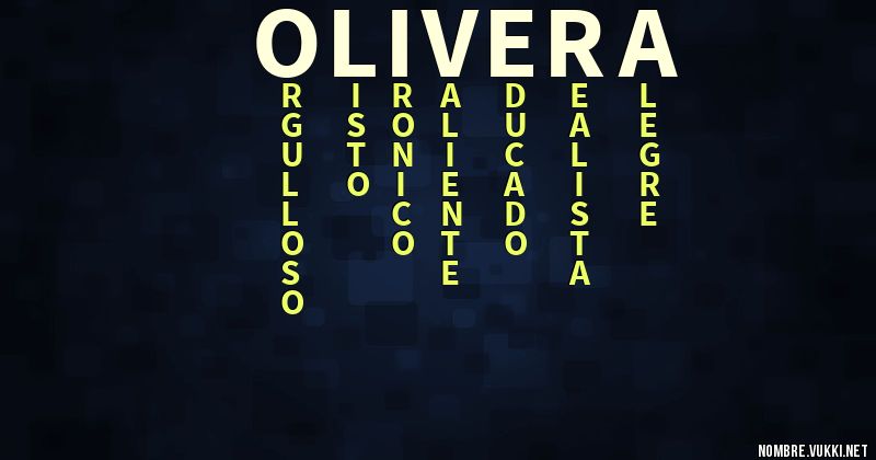 Acróstico olivera