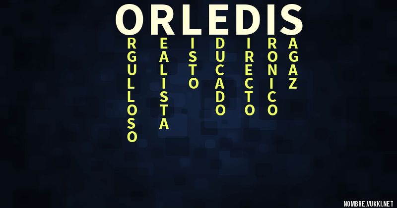 Acróstico orledis
