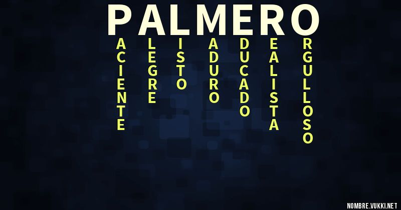 Acróstico palmero