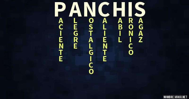 Acróstico panchis