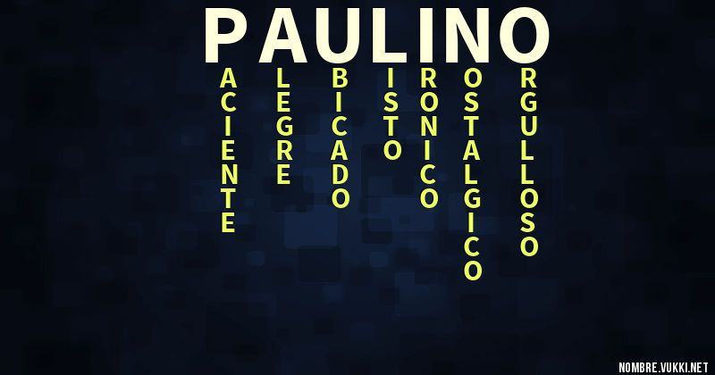 Acróstico paulino
