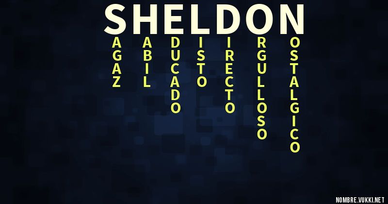 Acróstico sheldon