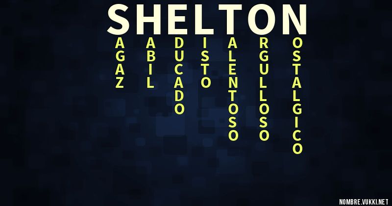 Acróstico shelton