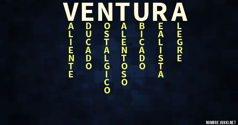 Acróstico ventura