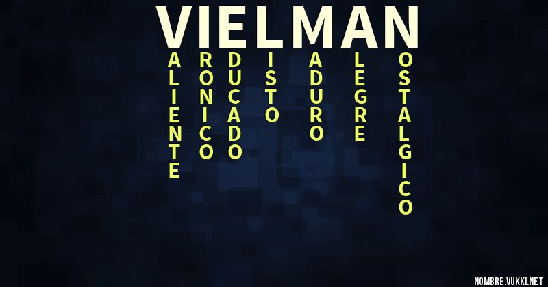 Acróstico vielman