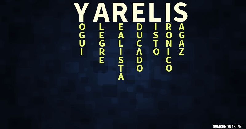 Acróstico yarelis
