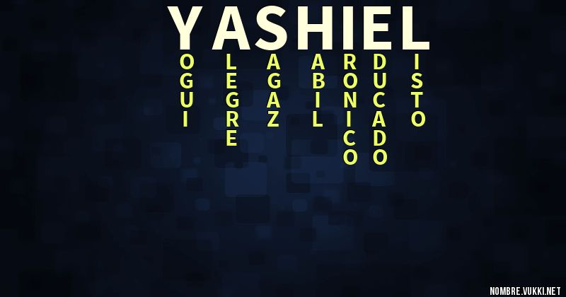 Acróstico yashiel