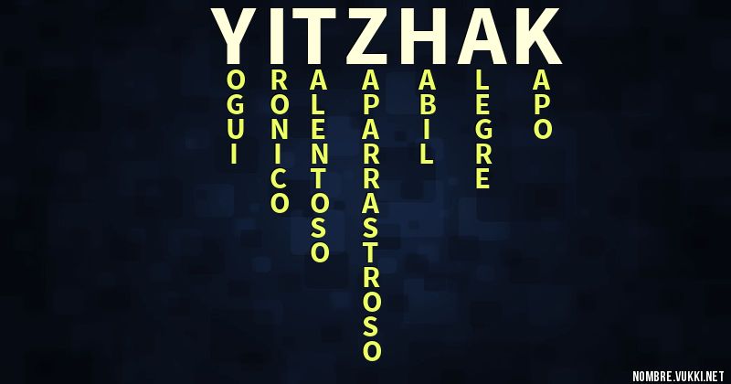 Acróstico yitzhak