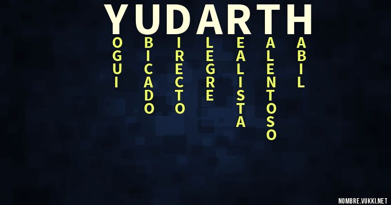 Acróstico yudarth