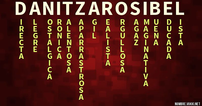 Acróstico danitza rosibel
