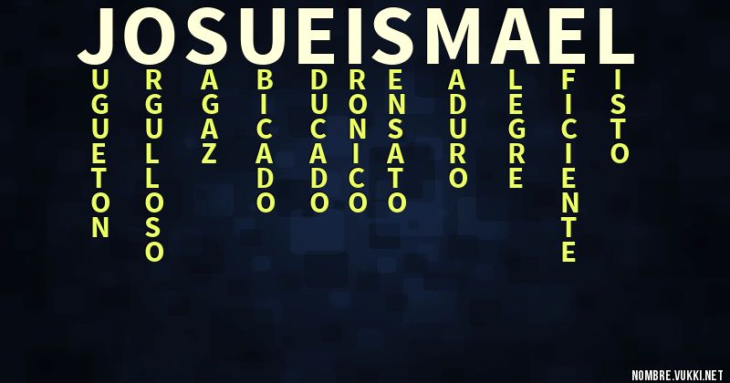 Acróstico josue ismael